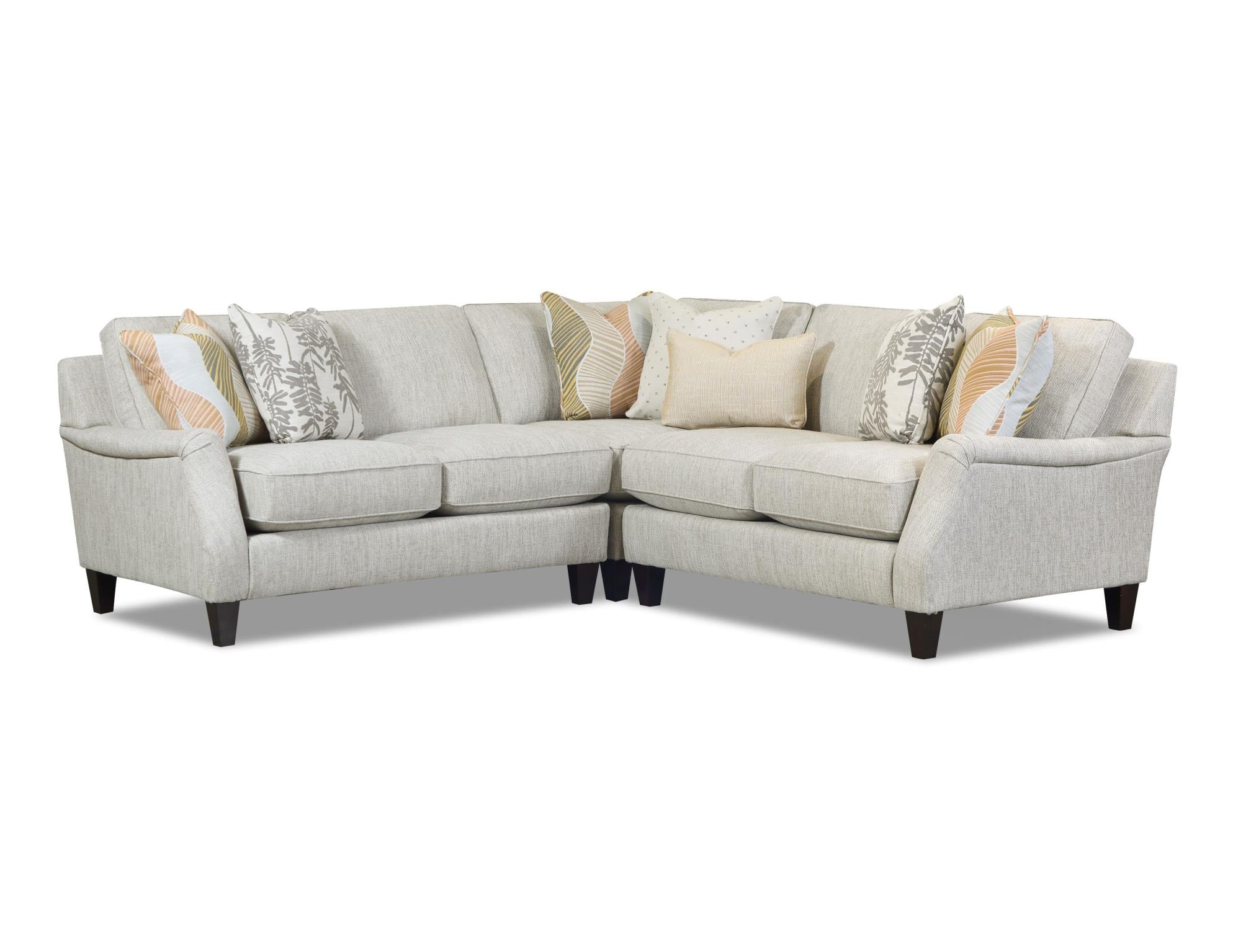 Fusion Furniture 7002 LOXLEY COCONUT Sectional Howell Furniture