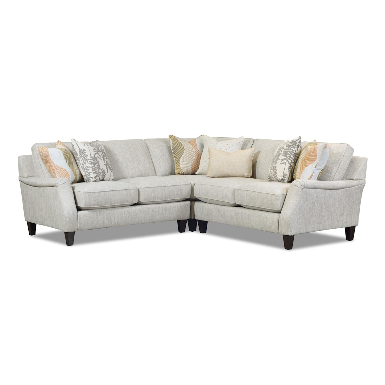 Fusion Furniture 7002 LOXLEY COCONUT Sectional
