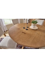 Flexsteel Casegoods Millwork Contemporary Round Dining Table