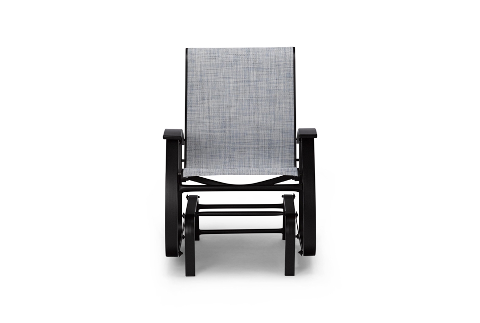 Sling Glider Chair w/Polymer Accents