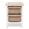 Sea Winds Trading Company Island Breeze Accent Basket Cabinet