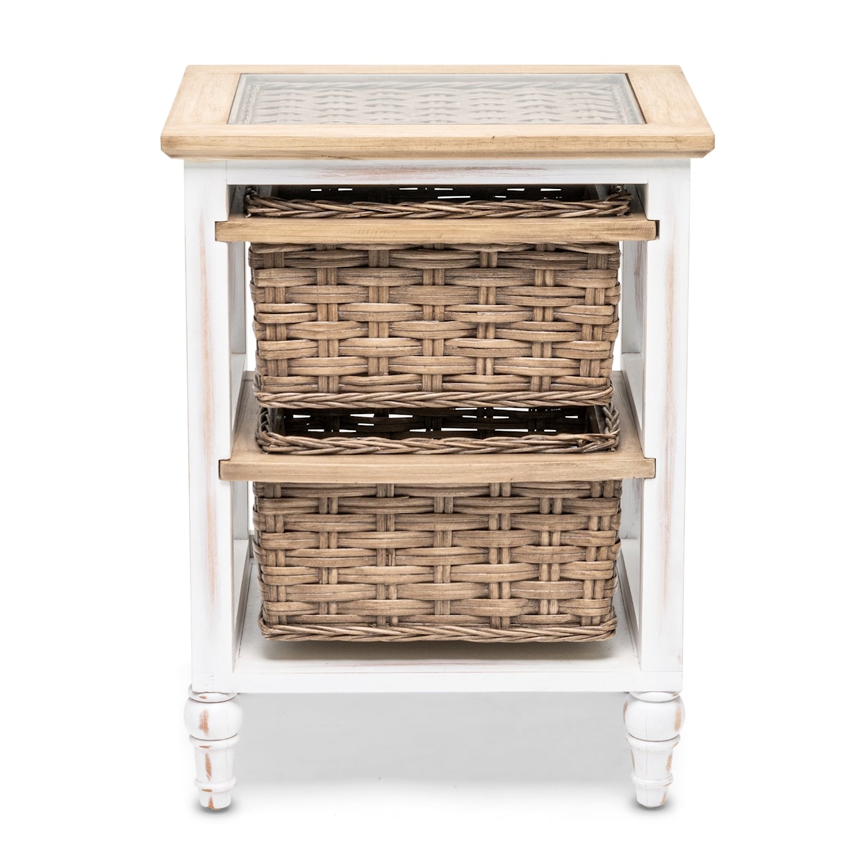 Sea Winds Trading Company Island Breeze Accent Basket Cabinet