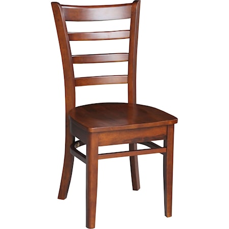 Transitional Emily Dining Chair in Expresso
