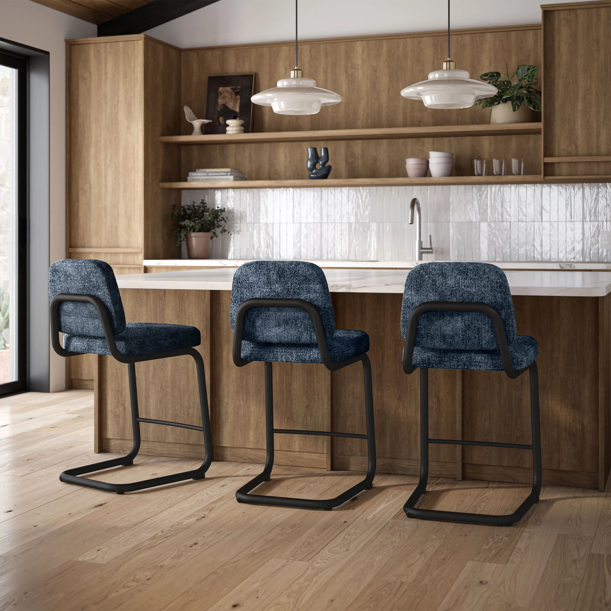 Non Swivel Counter Stool