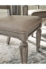 Signature Design by Ashley Lodenbay Traditional Dining Chair with Upholstered Cushion