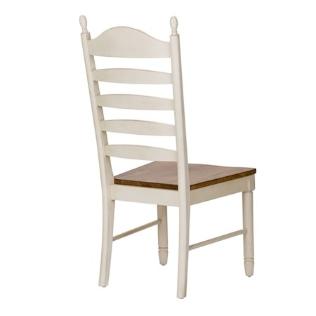 Ladder Back Side Dining Chair