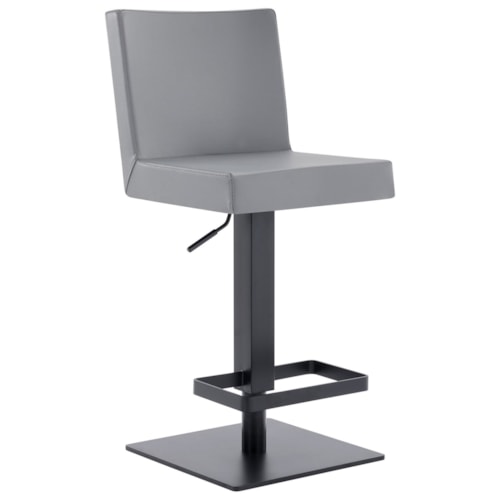Contemporary Adjustable Swivel Bar Stool