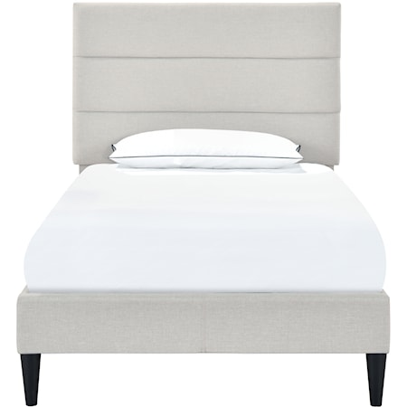 Twin Upholstered Bed