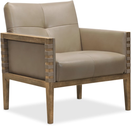 Contemporary Upholstered Accent Arm Chair