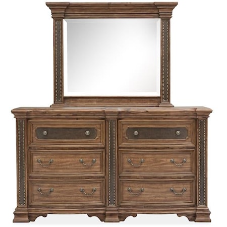 Dresser & Mirror Set