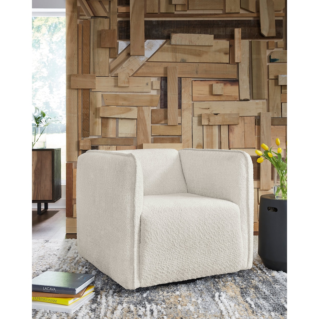 Ashley Furniture Signature Design Lonoke Swivel Accent Chair