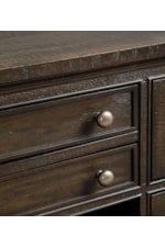 Magnussen Home Westley Falls Dining 4-Drawer Buffet with Wine Bottle Rack