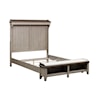 Liberty Furniture Ivy Hollow Queen Mantle Storage Bed