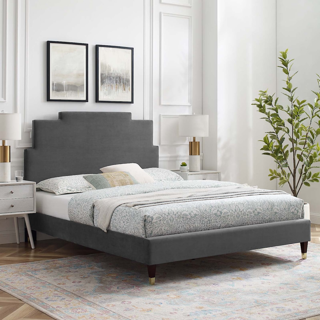 Modway Lindsey Queen Platform Bed