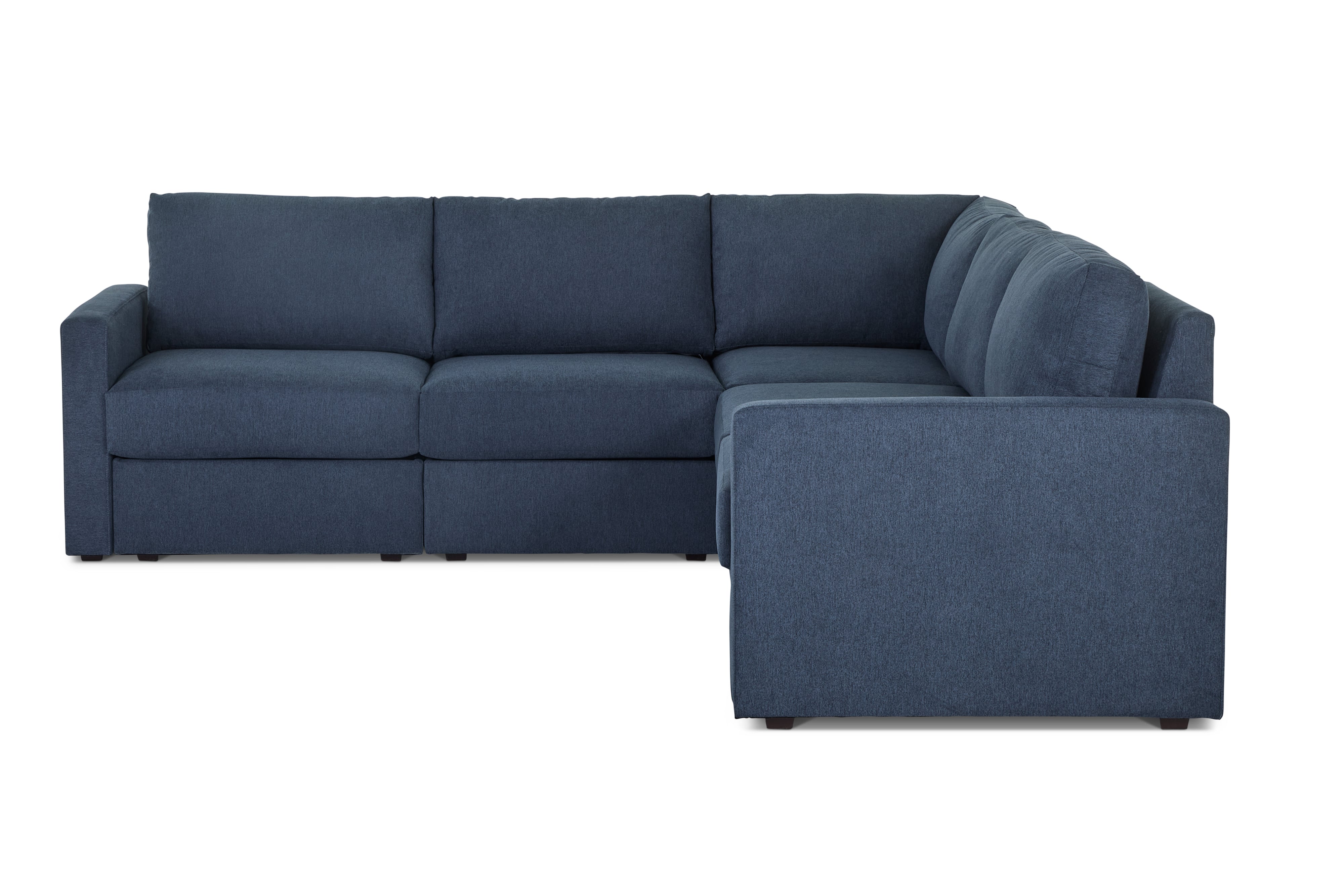 Standard-Arm 5-Seat Sectional Sofa