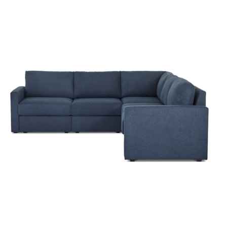 Standard-Arm 5-Seat Sectional Sofa