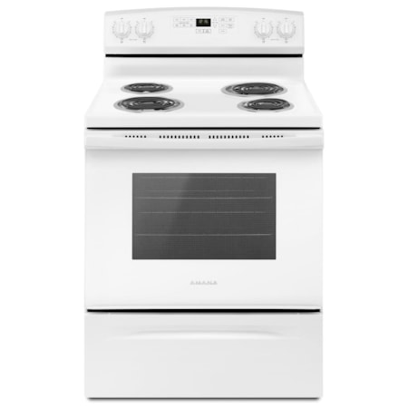 Amana  30&quot; Freestanding Coil Electric Range