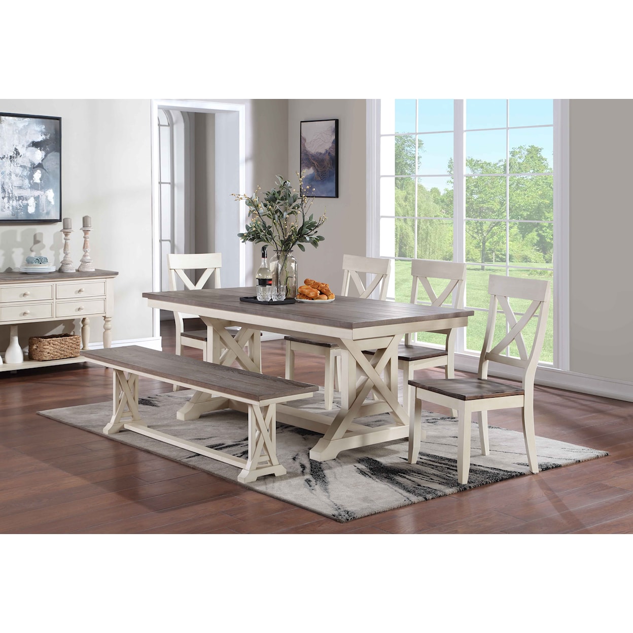 Coast2Coast Home Bar Harbor II Dining Bench