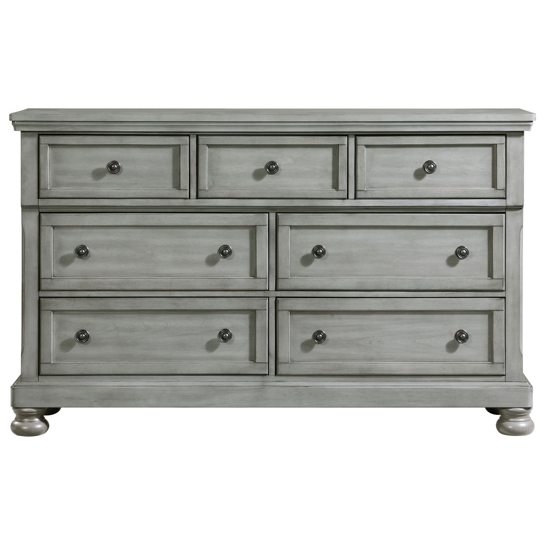Elements Kingston KT900DR Dresser with Hidden Storage Drawer Royal Furniture Dressers