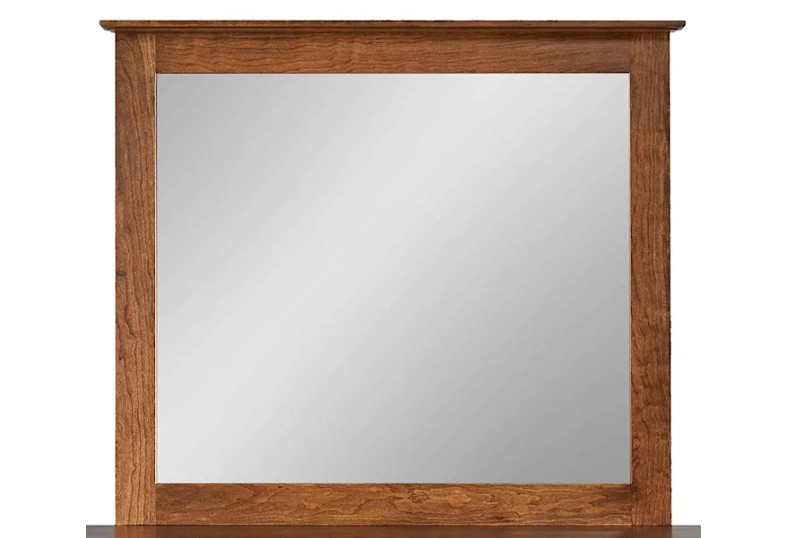 Carriage Mirror by Daniel's Amish at Gill Brothers Furniture & Mattress