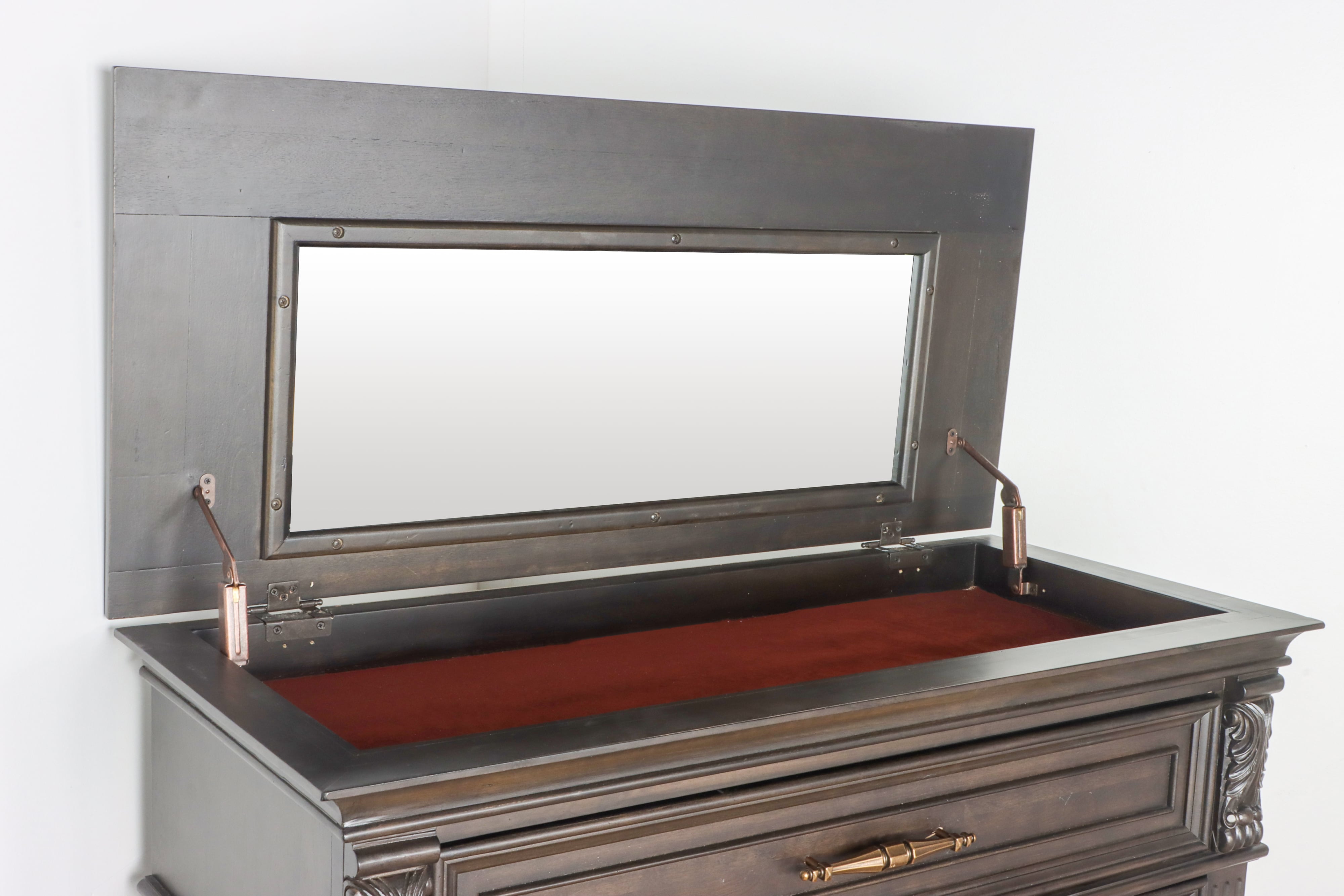 New Classic Furniture Balboa B909070 Transitional LiftTop Drawer