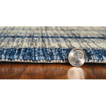 7&apos;10&quot; x 10&apos;10&quot; Grey/Denim Cape Cod Rug