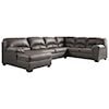Benchcraft by Ashley Aberton 3-Piece Sectional with Chaise