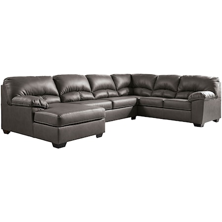 3-Piece Sectional with Chaise