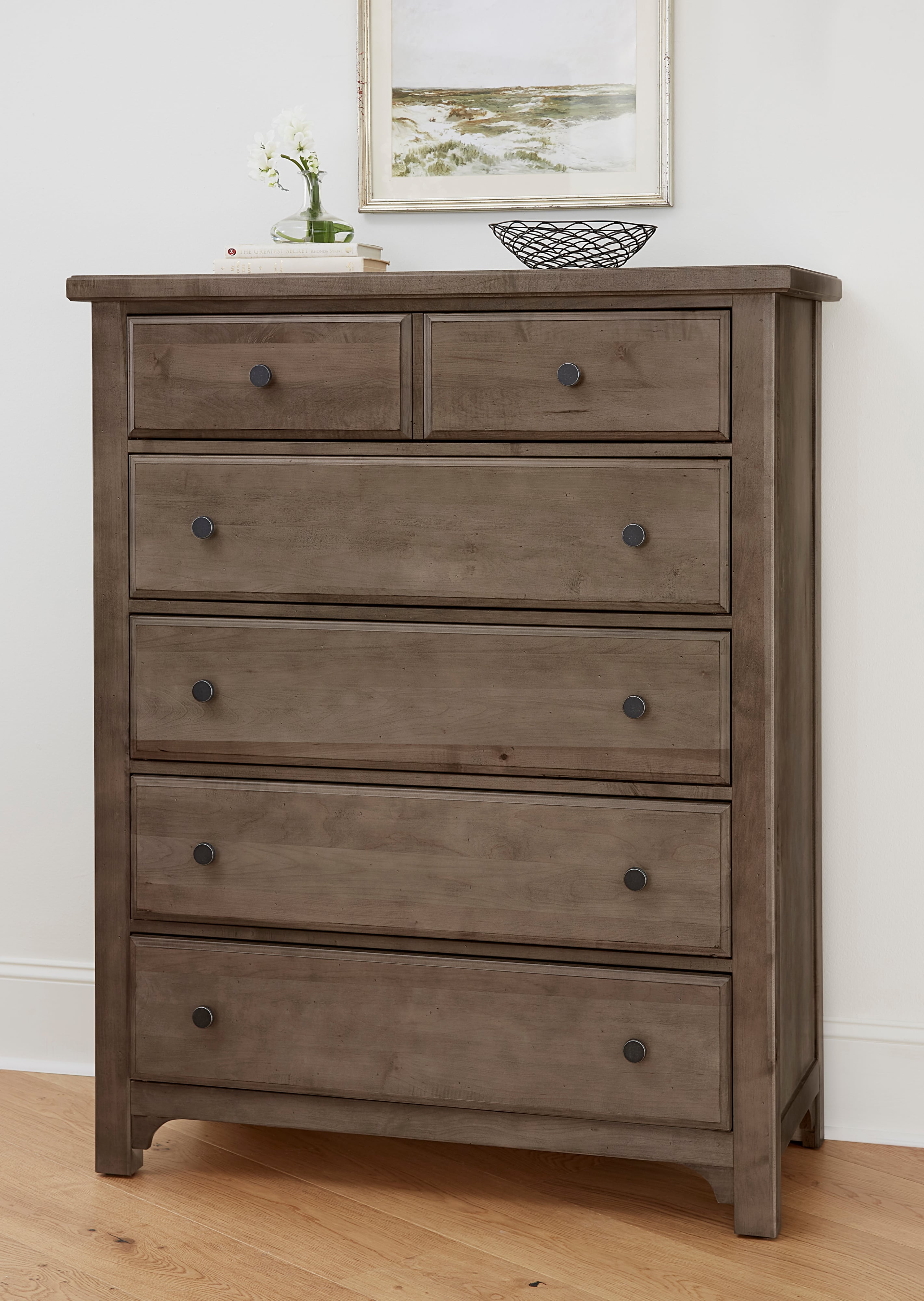 Vaughan-Bassett Cool Farmhouse 5-Drawer Chest