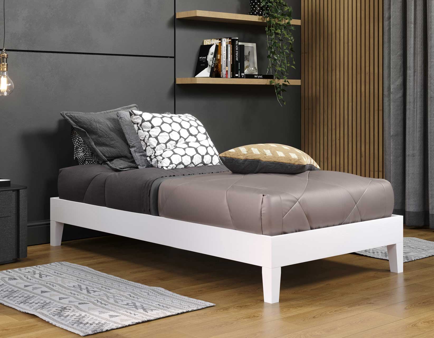 Steve Silver Nix Twin Platform Bed