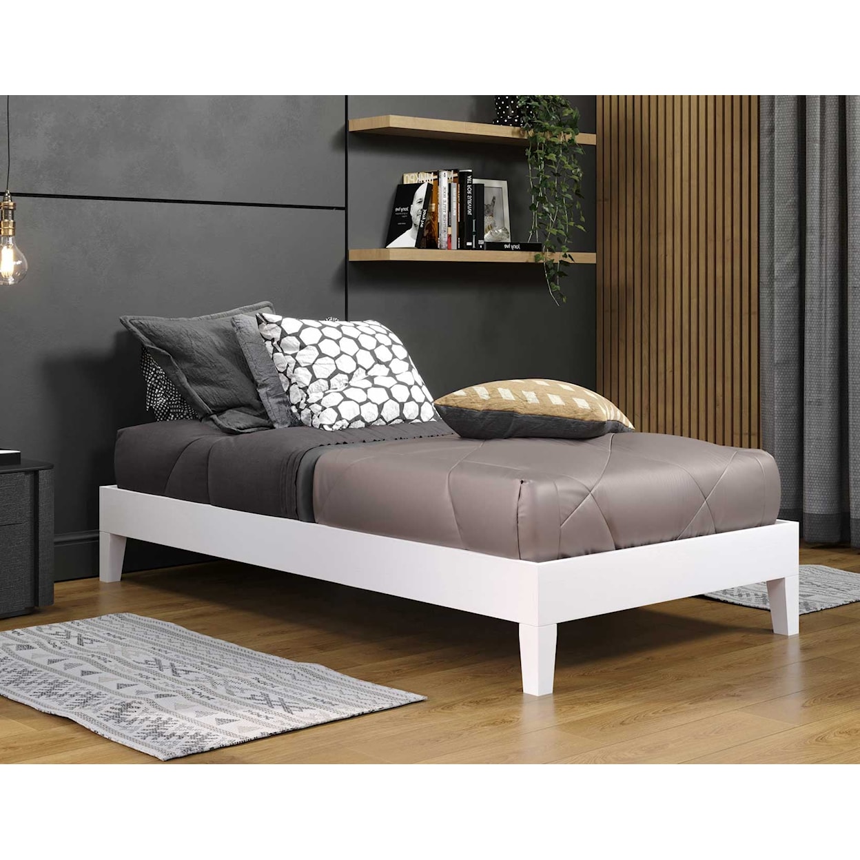 Steve Silver Nix Twin Platform Bed