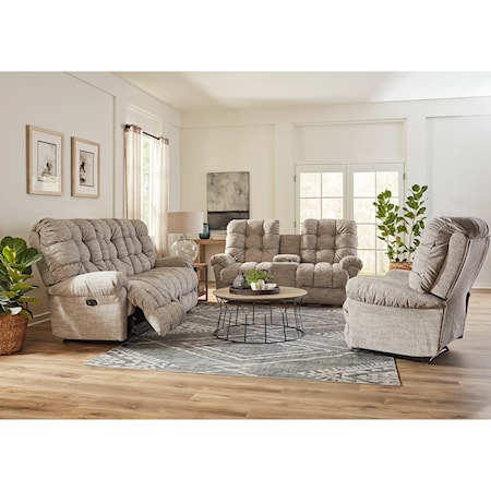 3-Piece Power Reclining Living Room Set