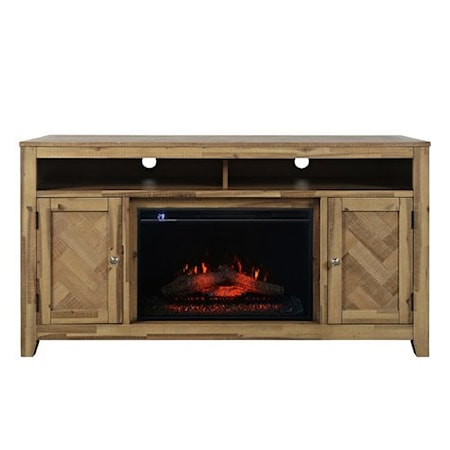 Fireplace with Logset