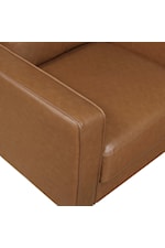 Homelegance Malcolm Mid-Century Modern Faux Leather Sofa