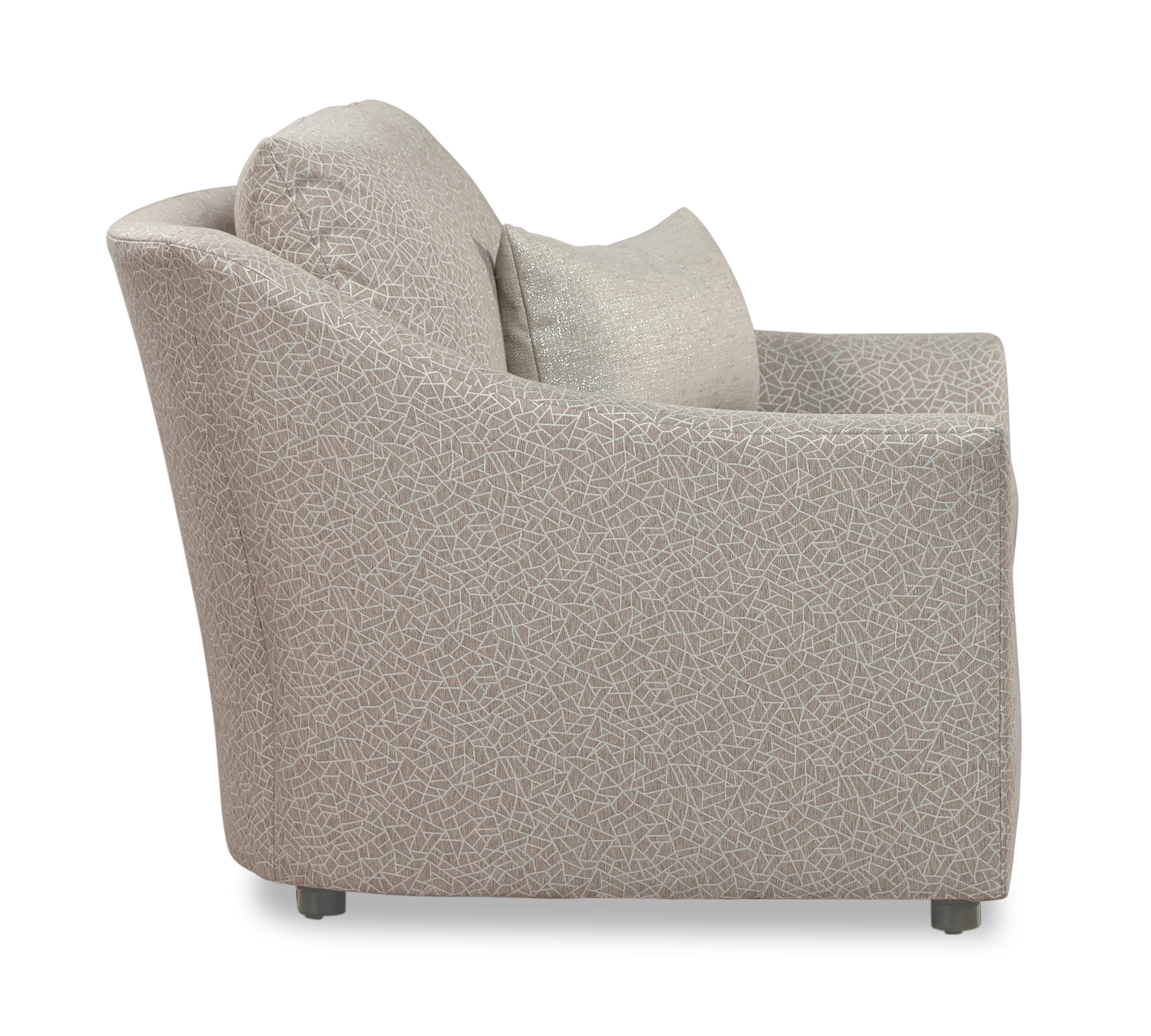 Upholstered Chair and a Half