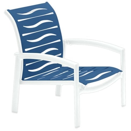 Strap Spa Chair w/Wave Segment Design