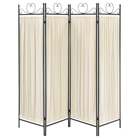 4-Panel Room Divider Folding Shoji Screen