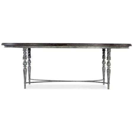 Oval Cocktail Table
