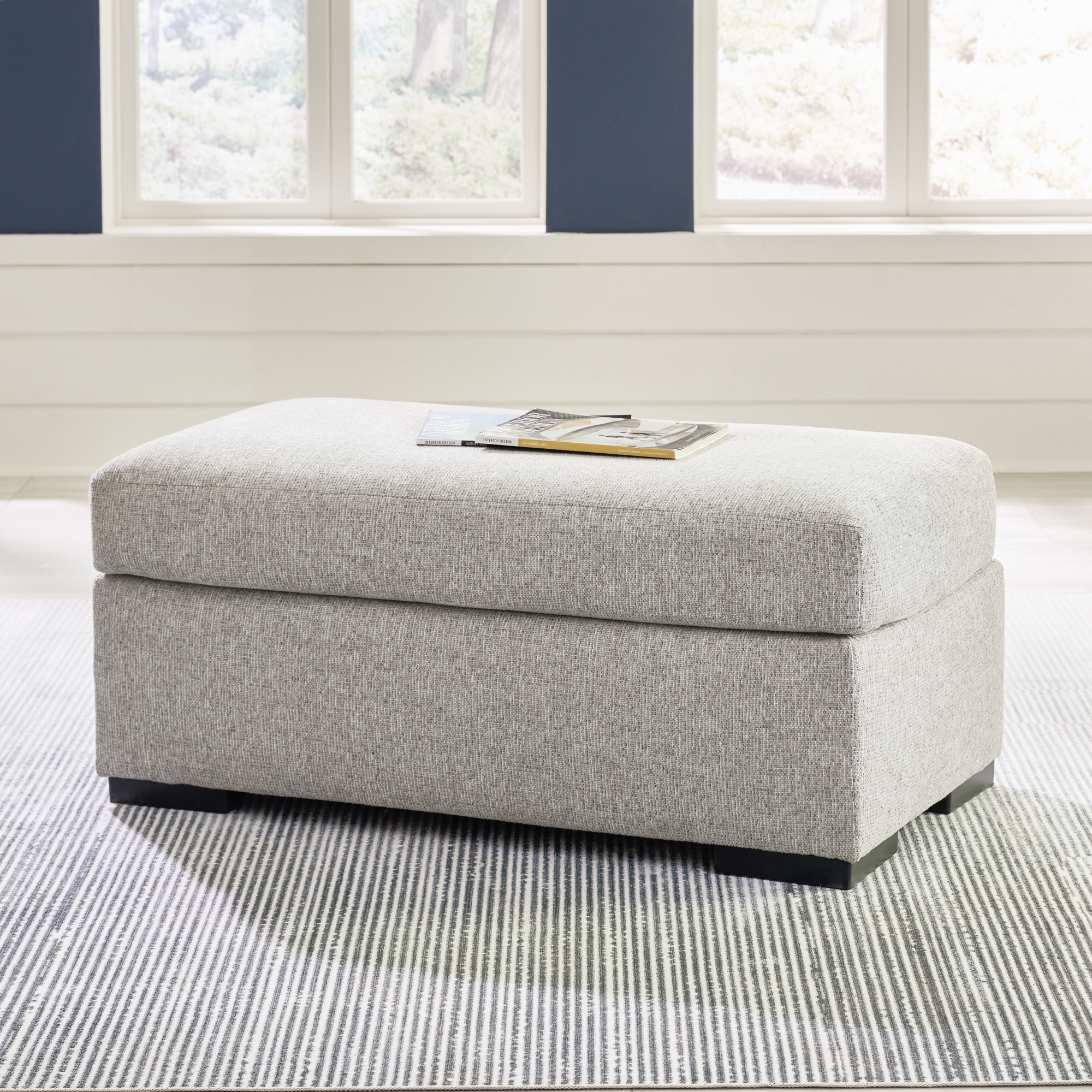 Ashley Evansley Chair Ottoman