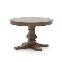 Customizable Round Wood Table