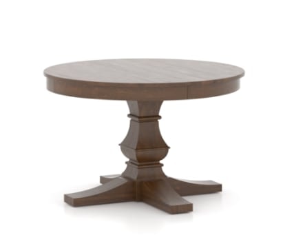 Customizable Round Wood Table