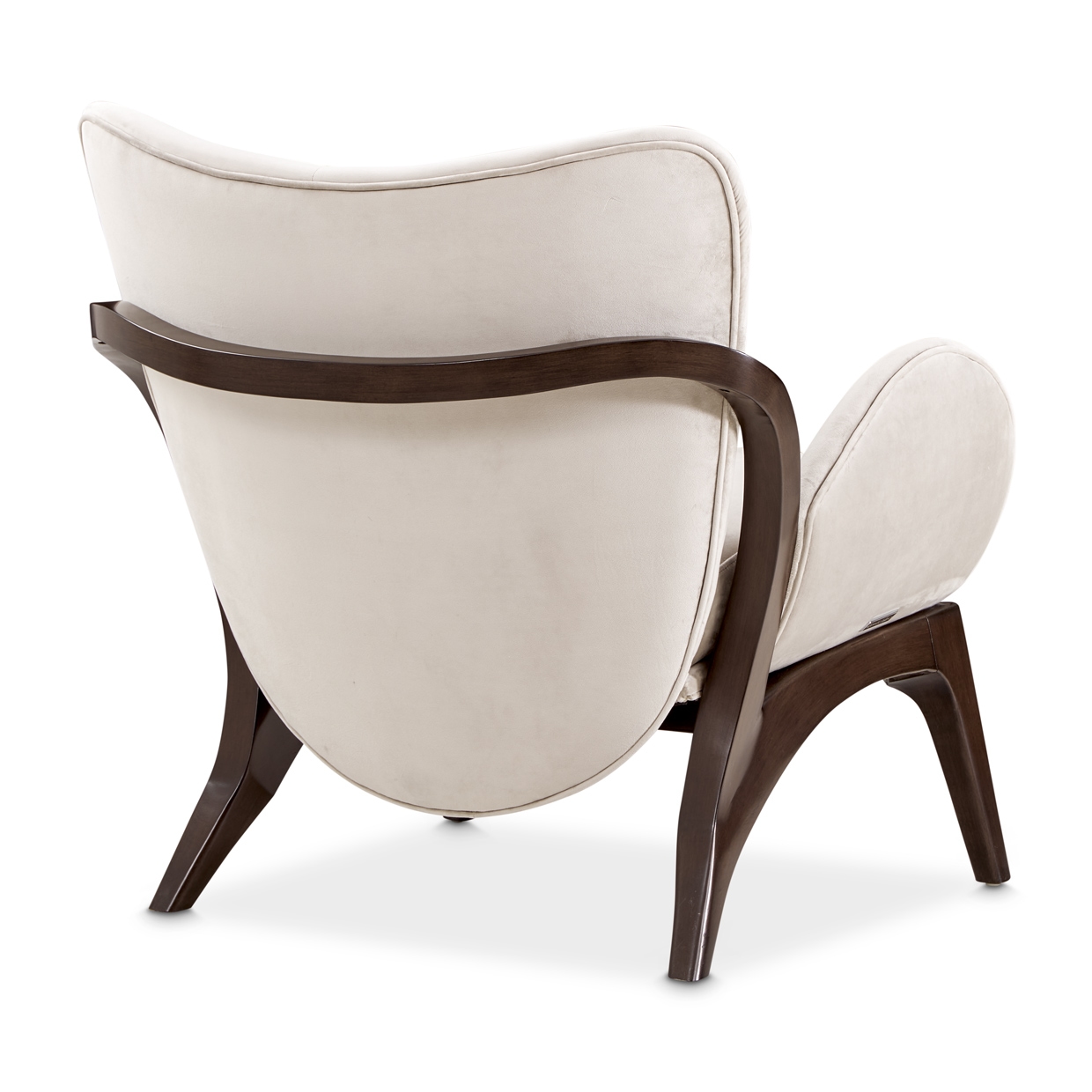 Michael Amini Camellia Field Velvet Accent Chair