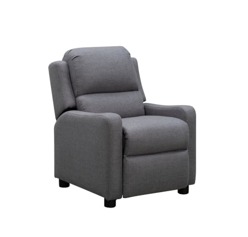Casual Kid's Size Recliner with Low-Leg Recline