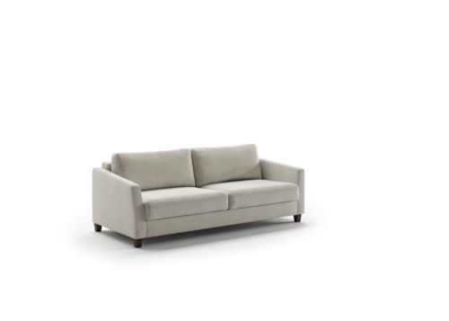 Contemporary King Size Sofa Sleeper with Dual Motion Sleeper Mechanism