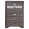 Global Furniture Seville Chest with Jewelry Drawer