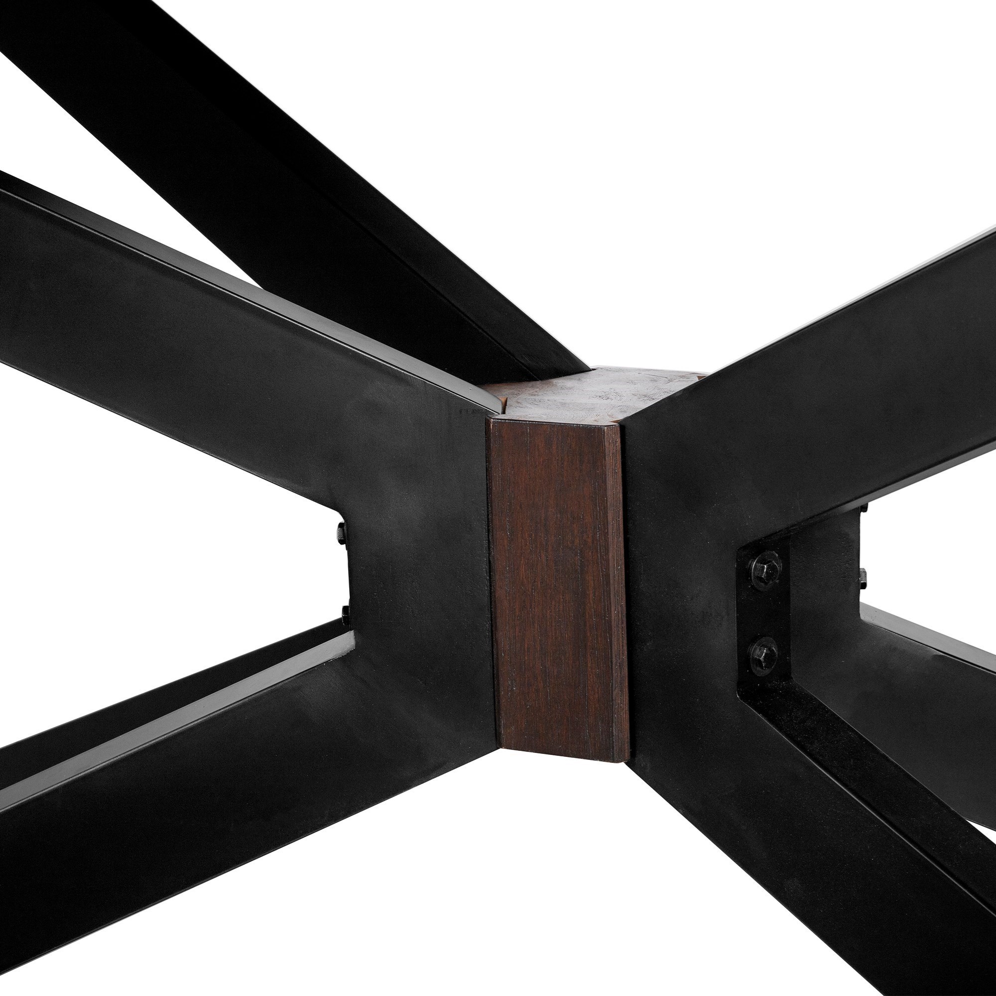 Armen Living Pirate- Acacia Modern Dining Table