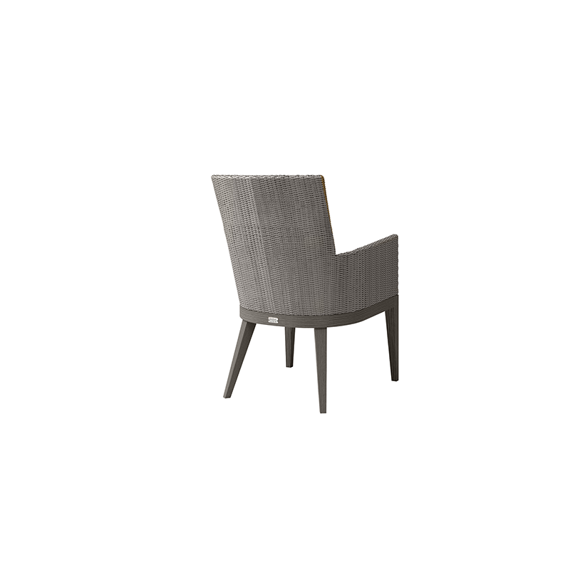 Ebel Siena Woven-Cushion Dining Arm Chair