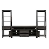 Liberty Furniture Modern Farmhouse Entertainment Center with Piers