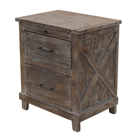 2-Drawer Nightstand