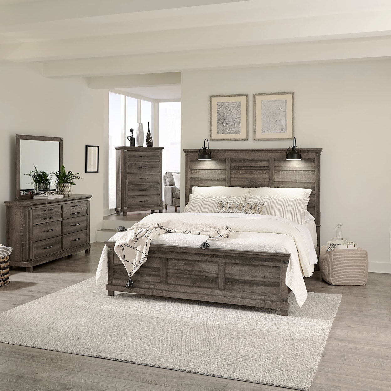 Libby Lakeside Haven 4-Piece King Bedroom Set